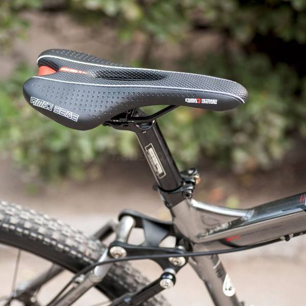 relieve friction from bicycle seat